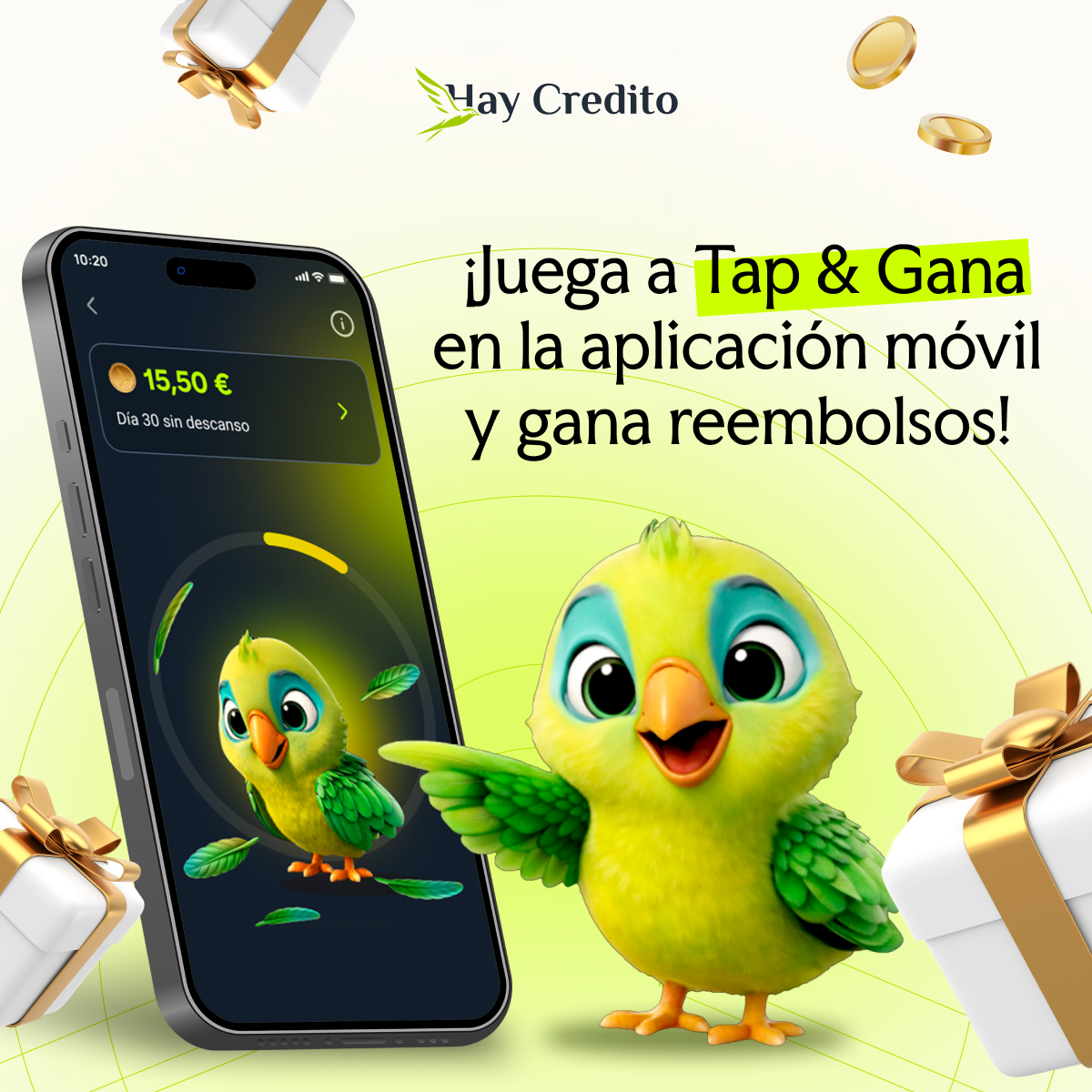 Tap & Gana: ¡haz clic, acumula bonificaciones y llévate premios cada día!
