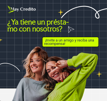 Gane con Hay Credito: 10€ por cada amigo que recomiende