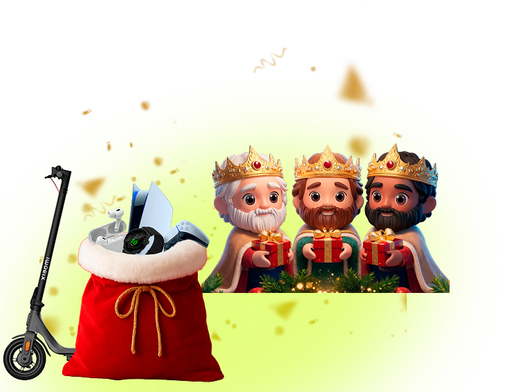 ¡Sorteo para los Reyes Magos - 6 de enero!